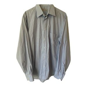 Missoni Y2K Pencil Striped Dress Shirt Size L 16.5/42